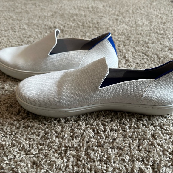 Rothy's White Loafers Slip-On Shoes - Picture 6 of 6